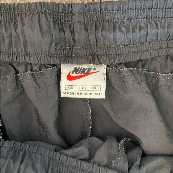 NIKE Men's Black Jogger Pants Drawstring Waist Zip at ankle Size XXL - Picture 2 of 11